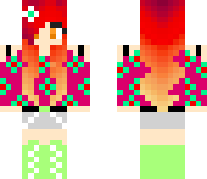 flame girl