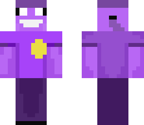 purple man