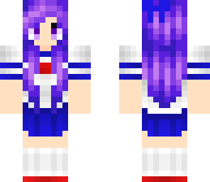edited purple girl