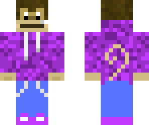 purple hoodie monkey