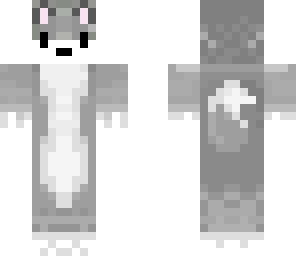 cute grey wolf