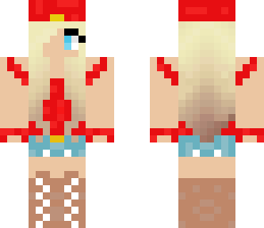 red girl swag