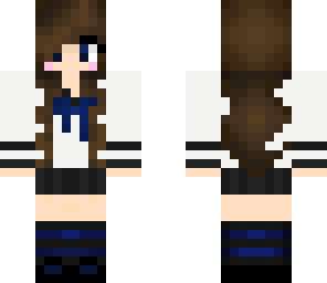 anime school girl