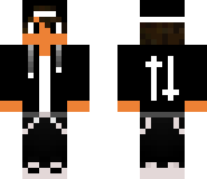 black and white guy