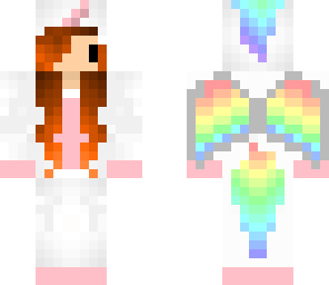 fiery-hair unicorn