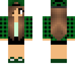 green lumber girl