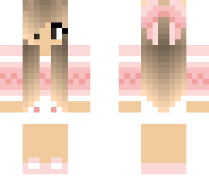 pink bow girl