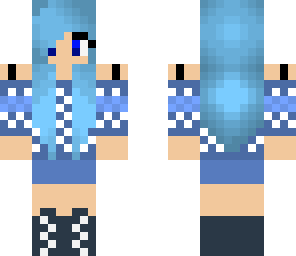 blue sweater girl