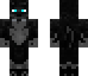 darkwolf with blueeyes