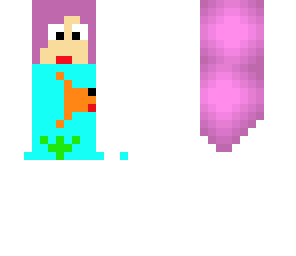 not finished fish girl