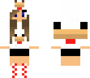 chicken girl edit
