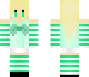 sea green girl