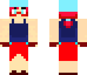 swim suit elemental flame