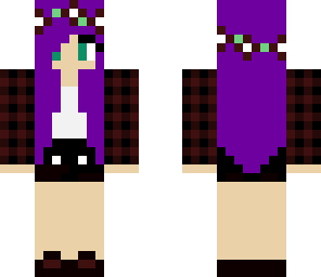 purple hair emo