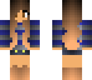 blue girl