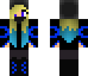 blue ninja girl