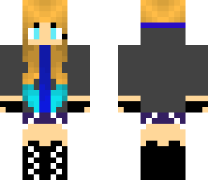 skater girl - blue version