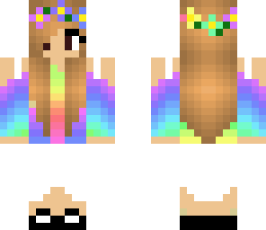 rainbow girl