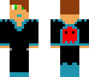 blue gamer boy