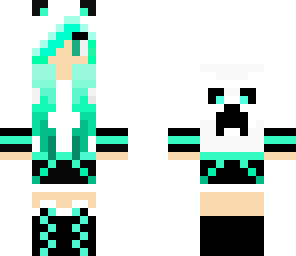blue creeper girl