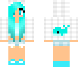 blue version of the pink girl 