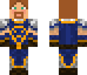 warcraft human paladin