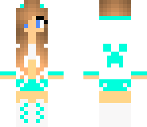 blue creeper girl
