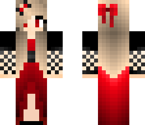 vampire girl in a dress