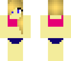 blond bikini