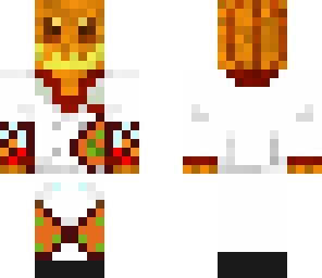jack 'o lantern in a suit