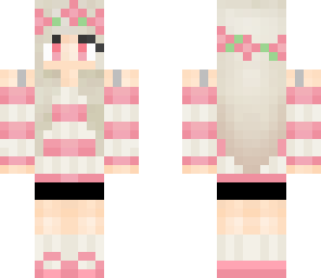 flower pink girl