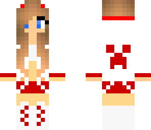 red creeper girl