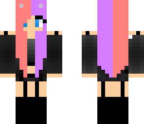 red and purple punk