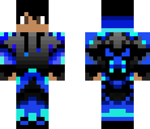 black blue gamer