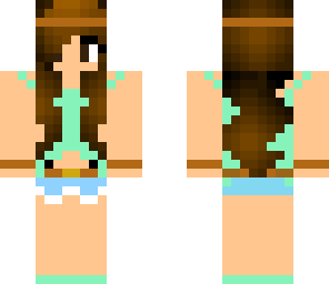 survival girl skin