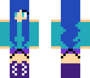 new bule gamer gal