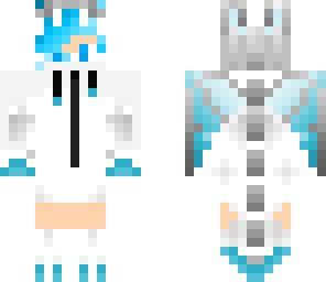 a baby blue ice dragon