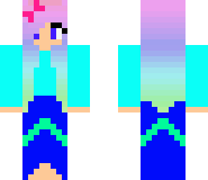 pastel hair girl 2