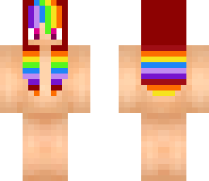 rainbow hair base