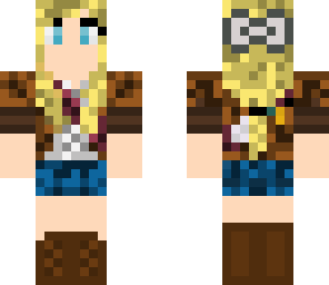 adventurer girl with bow