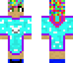 rainbow girl