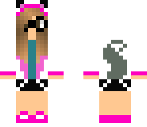 cat nerd girl