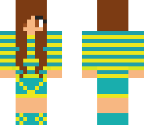 striped girl 