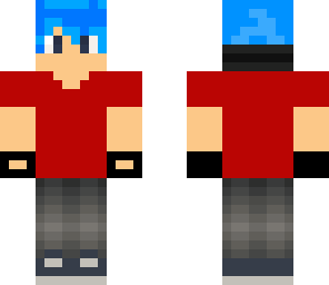 blu hair