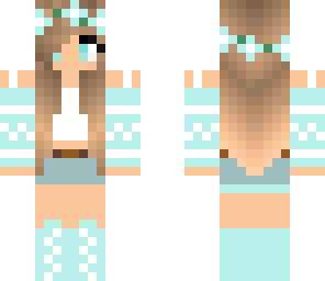 blue summer girl