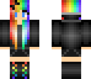 rainbow girl