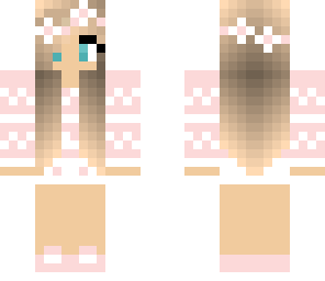 pink winter girl