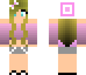 cute pink girl