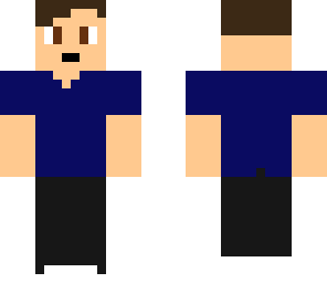 blue shirt