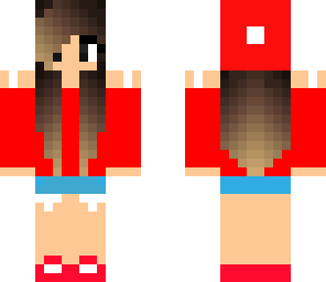 cute red girl 